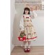 Miss Point Strawberry Pictorial Blouse Salopette JSK and One Piece(Reservation/2 Colours/Full Payment Without Shipping)